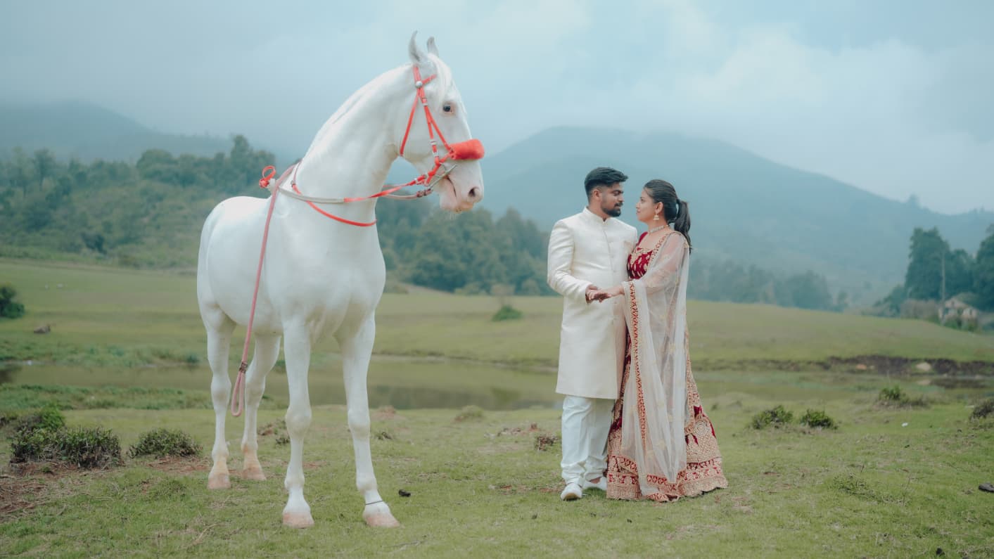 Pre-wedding shoot Mysore